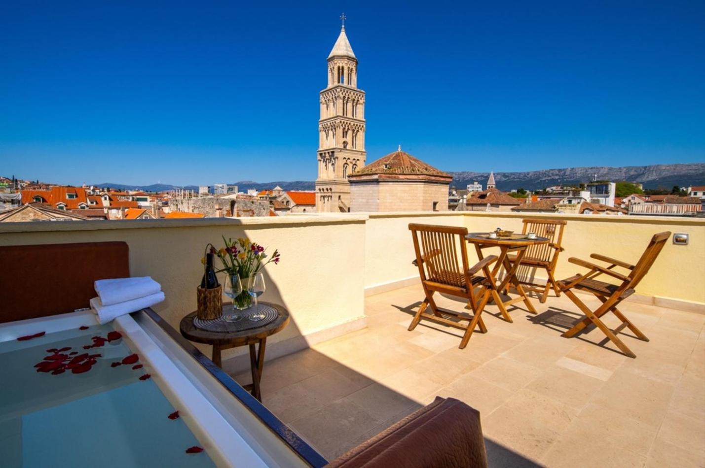 Appartement Terazza Grande In Diocletian Tower à Split Extérieur photo