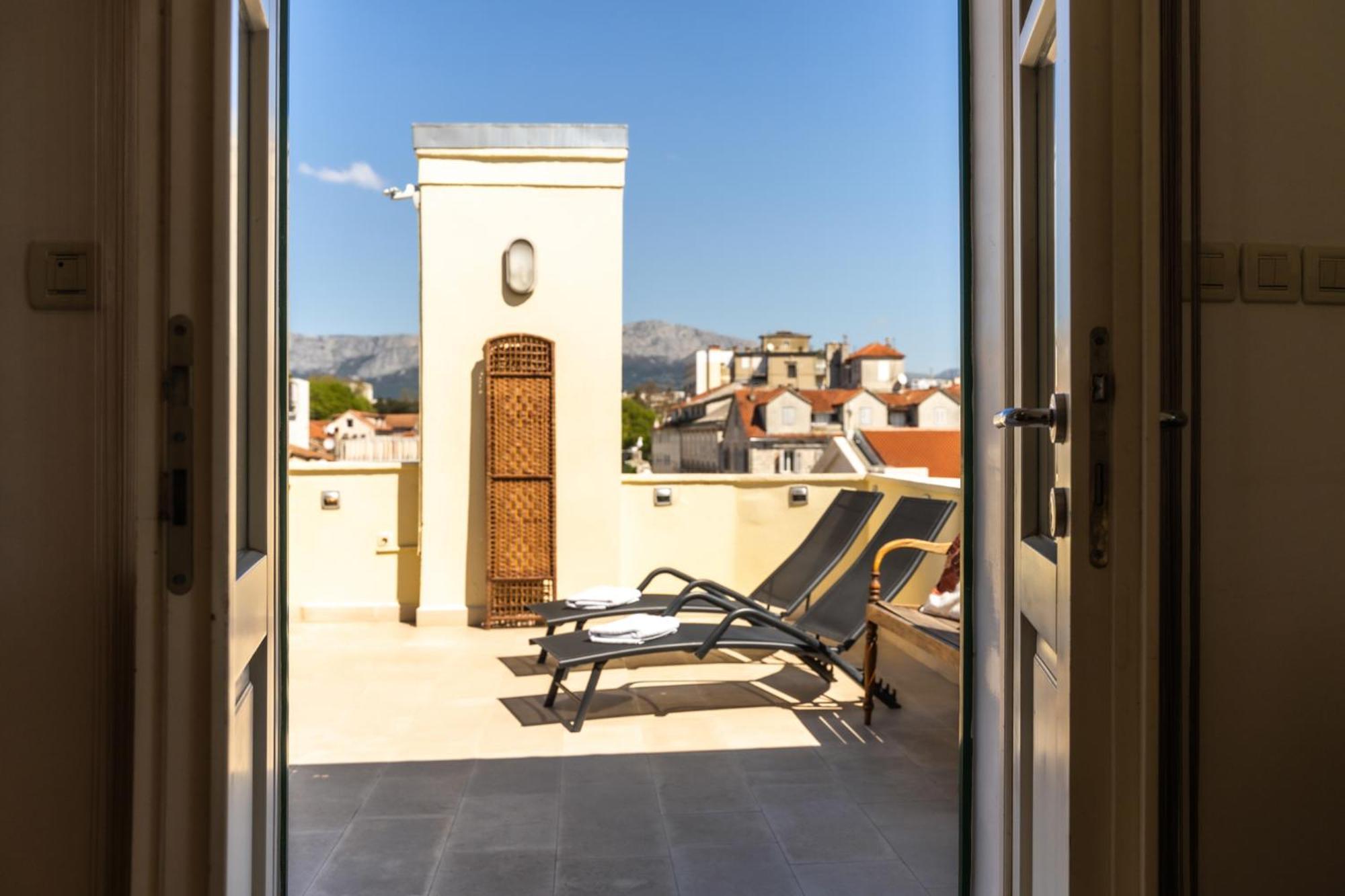 Appartement Terazza Grande In Diocletian Tower à Split Extérieur photo