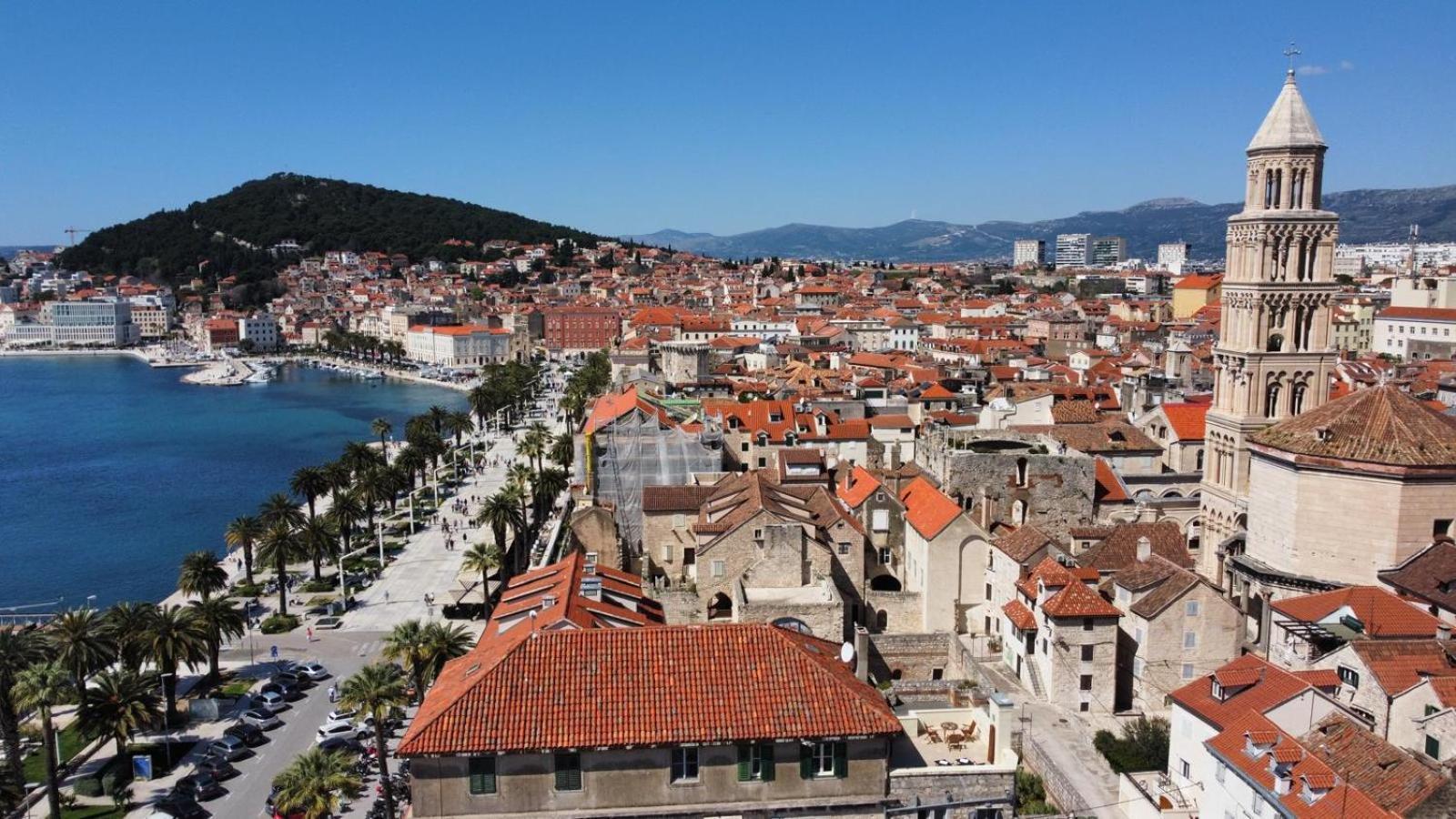 Appartement Terazza Grande In Diocletian Tower à Split Extérieur photo
