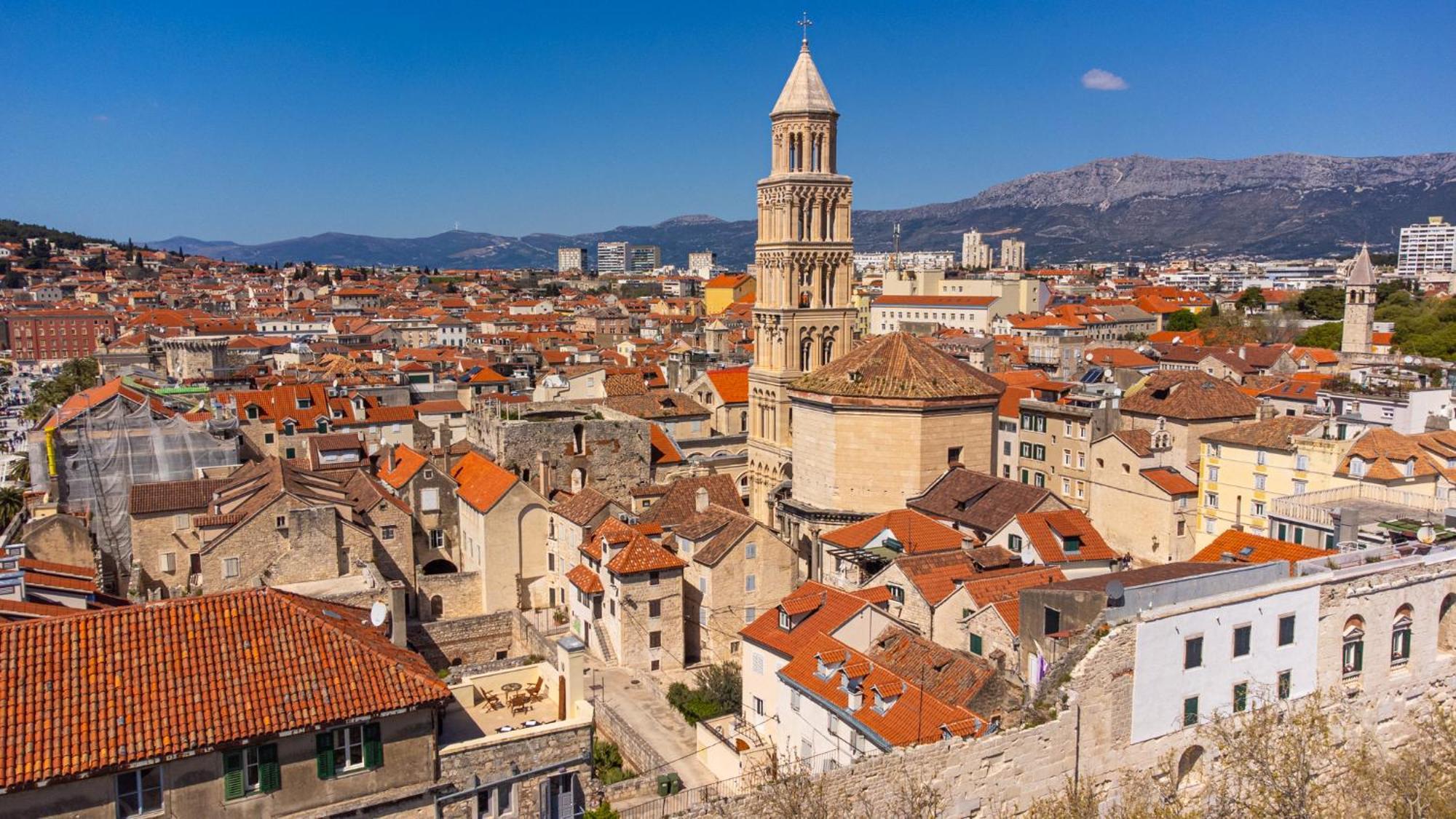 Appartement Terazza Grande In Diocletian Tower à Split Extérieur photo