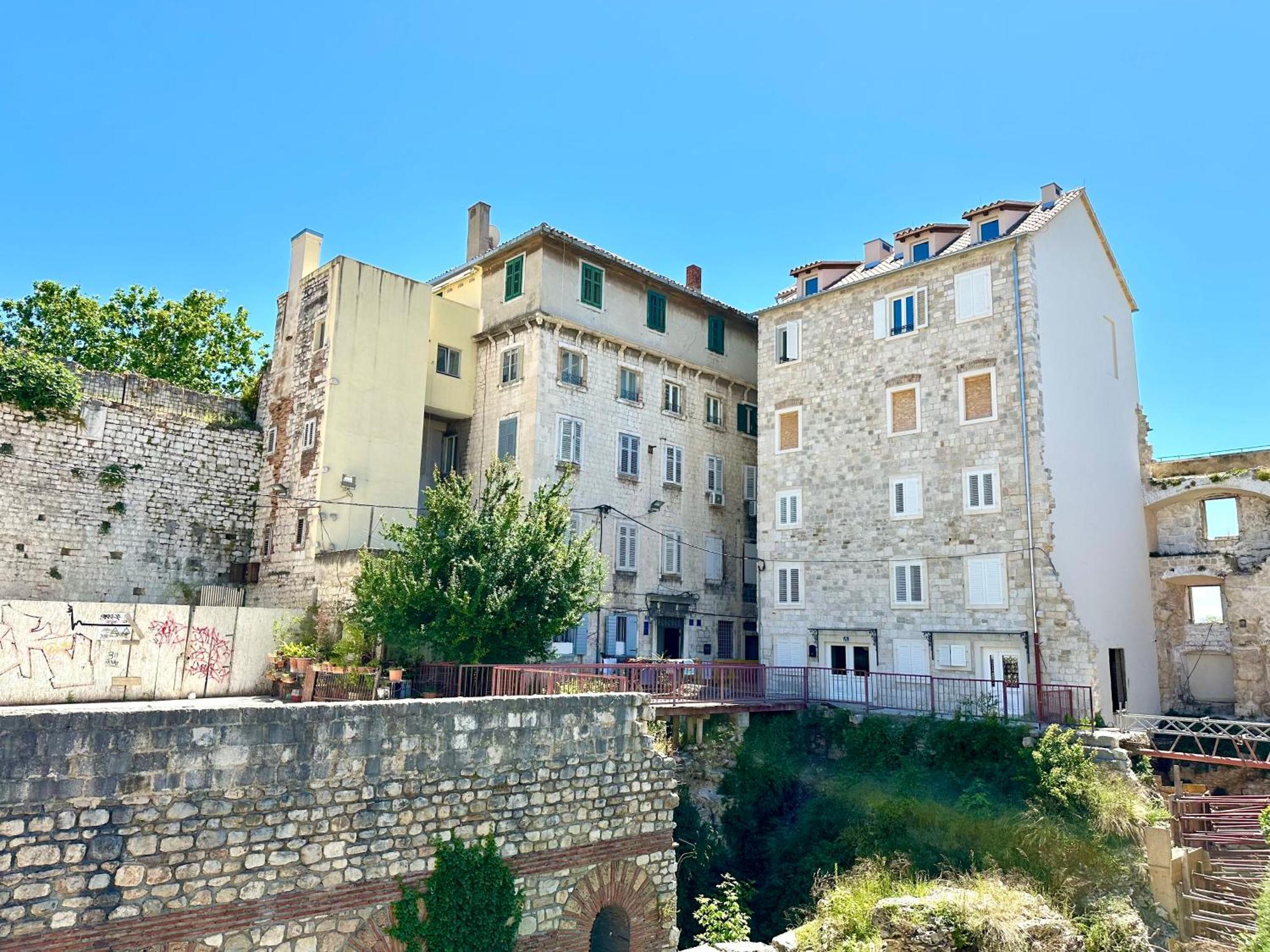 Appartement Terazza Grande In Diocletian Tower à Split Extérieur photo