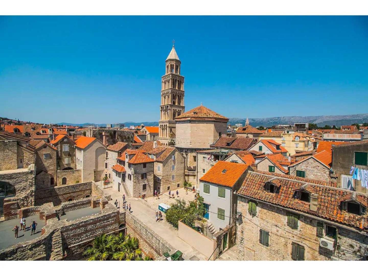 Appartement Terazza Grande In Diocletian Tower à Split Extérieur photo