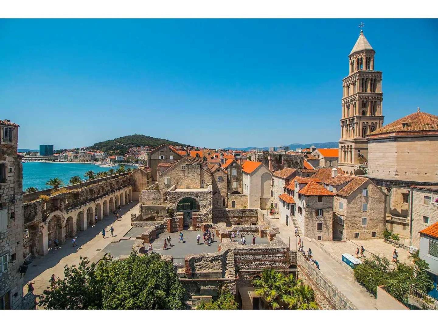 Appartement Terazza Grande In Diocletian Tower à Split Extérieur photo